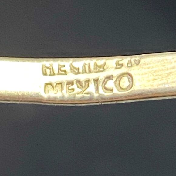 Ladies Mexican silver bracelet with weight being 7 g - Picture 5 of 8